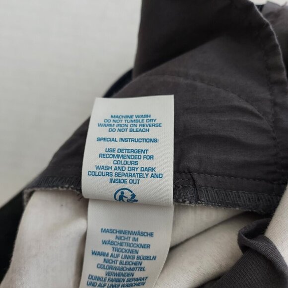 Boden Floral Polka-dot Gray Straight Leg Pants Size 6 - Picture 8 of 9